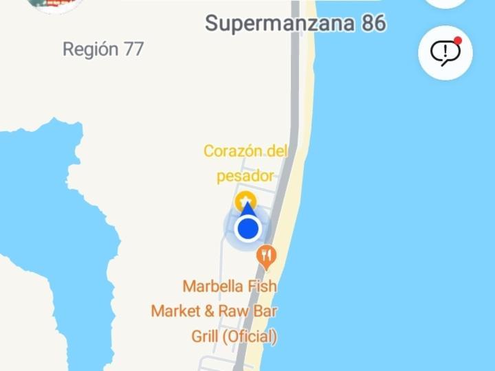 Corazon Del Pescador Apartment Cancun Luaran gambar